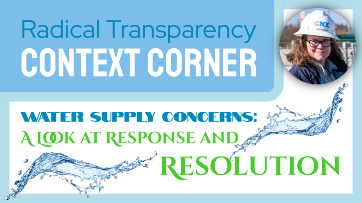 Water Supply Concerns: A Look at Response and Resolution